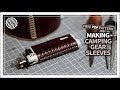 [Leather Craft]  Making camping gear sleeves / DIY / Free PDF pattern