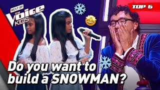 Outstanding FROZEN songs on The Voice Kids! ❄️ | Top 6