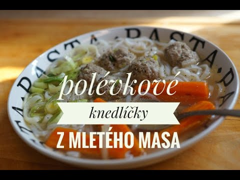 Video: Jak Udělat Mleté maso Na Knedlíky