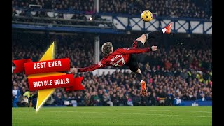 ⚽️ Best Bicycle Kick Goals - Garnacho, Ronaldo, Rooney, Ibrahimovic and Beyond