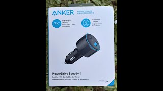 Unboxing Anker PowerDrive Speed+ 2