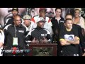 Mayweather vs. Maidana full post fight press conference video