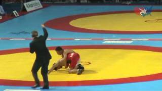 2011 Greco Worlds 60kg Final - Omid Noroozi (IRI) vs. Almat Kebispayev (KAZ)