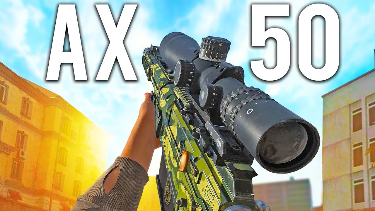 The Ax50 Sniper Is Insane On Modern Warfare Youtube