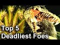 Godzillas Top 5 Deadliest Foes / Enemies / Godzilla Universe