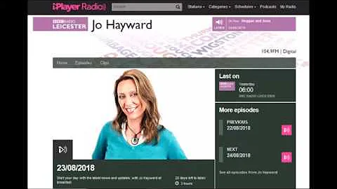BBC Radio Leicester -  Janet Underwood and Andrew ...