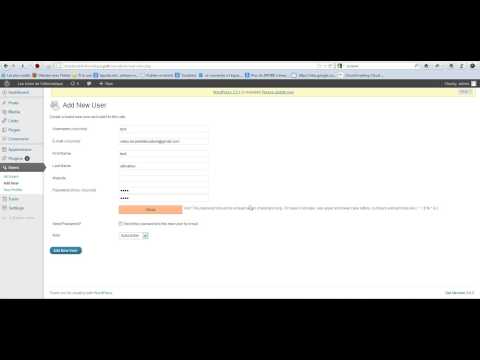 comment ajouter un utilisateur sur WordPress ?
