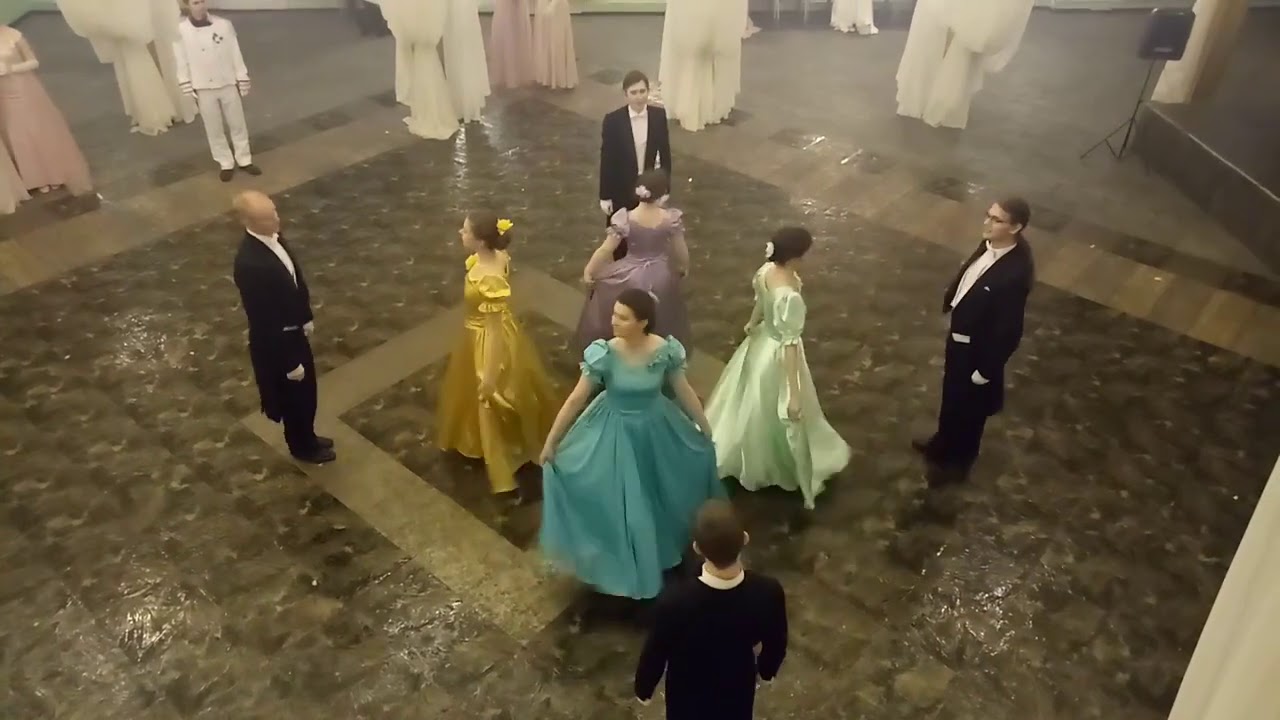 Кадриль летучая мышь схема танца