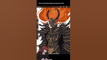 DND Character Design - Sketch - Deity