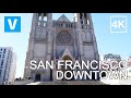 [FULL VERSION] Walking Tour San Francisco Downtown, California Day & Night - 4K UHD