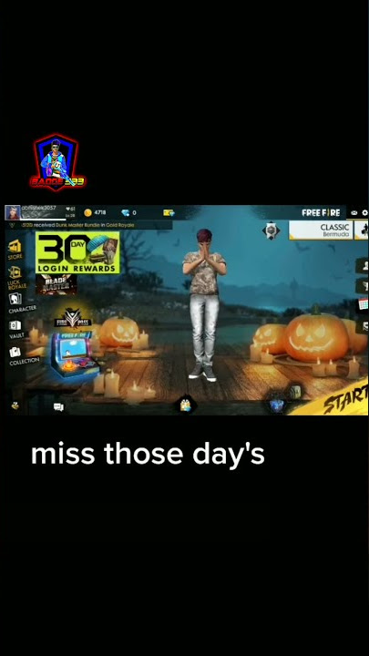5 Years Old 💔😭 Halloween  Lobby || Miss Those Day's || Free Fire #shorts #viralshorts #short