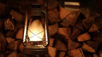 Oil lamp stock footage (1080p) - Copyright free download
