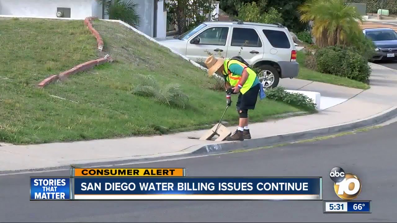 San Diego water billing issues continue YouTube