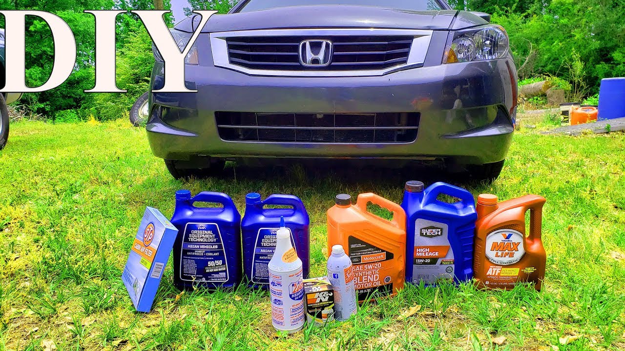 How to completely service 2008-2012 Honda Accord! (PART 2- TRANSMISSION FLUID) - YouTube