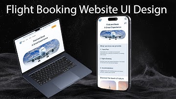 Flight Booking Website UI Design using Figma and Next.js
