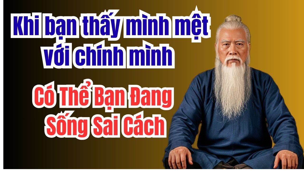 Điều mệt nhất không phải là cuộc sống, mà là cái tôi trong đầu bạn
