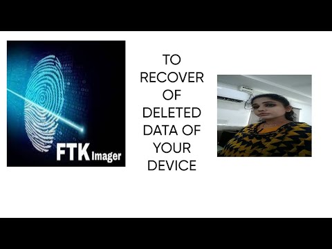 वीडियो: FTK इमेजर क्या कर सकता है?