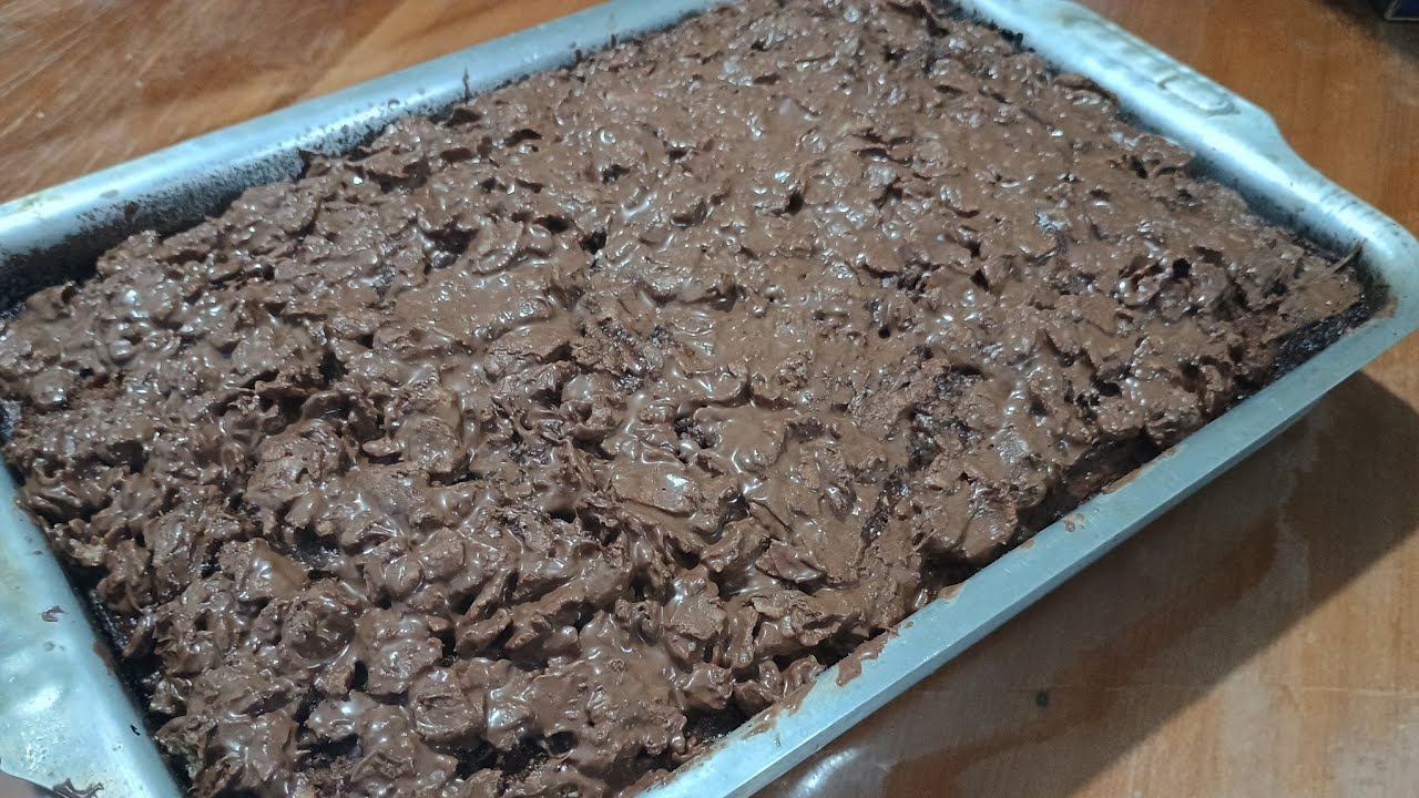 O BOLO CROCANTE QUE VIRALIZOU NA INTERNET,CRUNSH CAKE