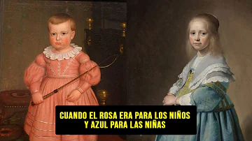 ¿Cuándo dejó de ser el rosa un color de niño?