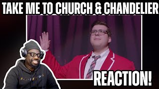 Glee - Take Me To Church & Chandelier (Reaction)