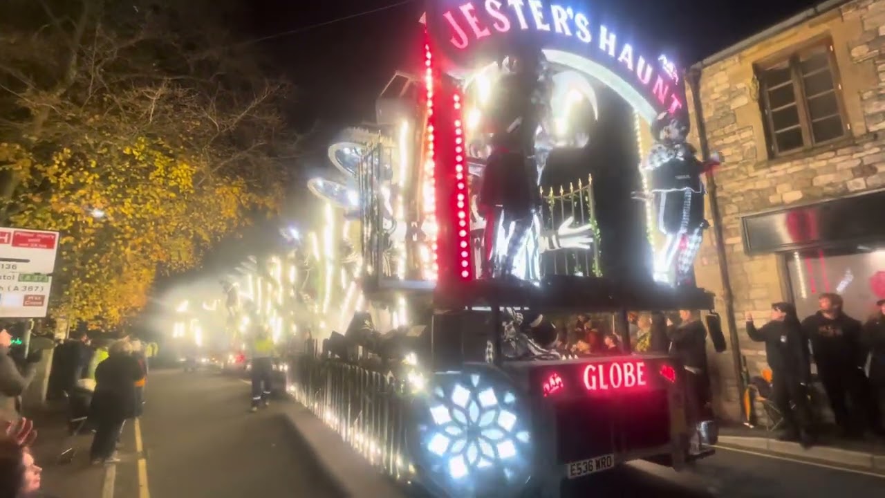 Globe carnival club at Shepton Mallet carnival 2025