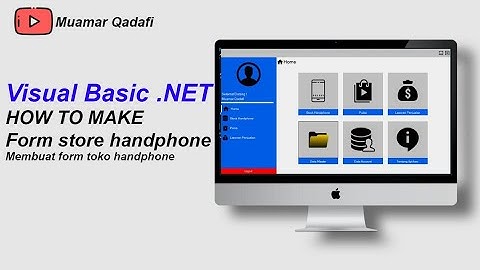 #VB .NET - Membuat Form Menu Utama