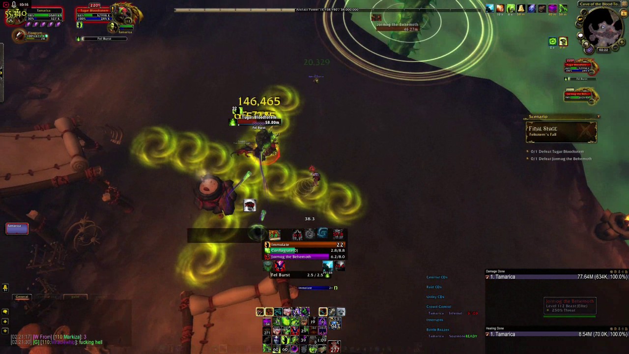 warlock timewalking mage tower warlock timewalking mage tower