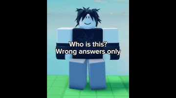 Who is this ? Wrong answers only. #roblox #forsaken #shorts