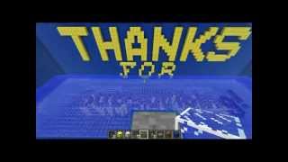 Thank you to my Subscribers: Minecraft build!