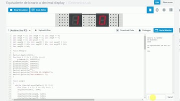 Binario a Decimal en Arduino
