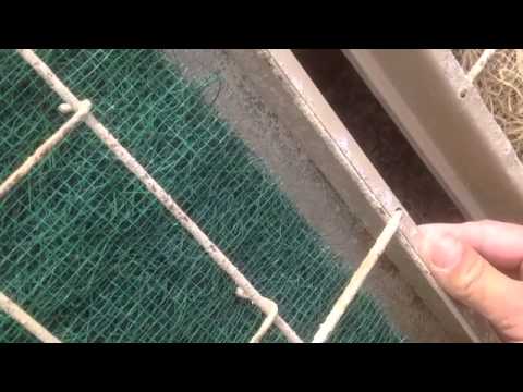 How to replace Evaporative Swamp cooler pads - YouTube