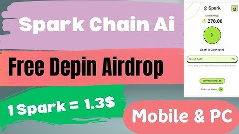 Join Spark Chain Ai - Depin Airdrop