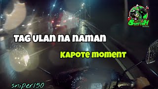 First night ride with sniper150 version 1 | inulan pa nga | IMB SHIFTAH