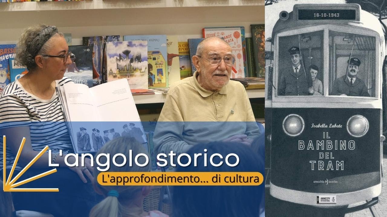 L'Angolo Storico : presentazione Il bambino del tram presso la libreria  Sognalibri di Roma 