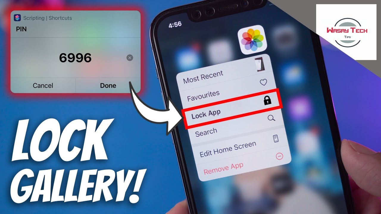 How to Set PASSWORD on iPhone Gallery