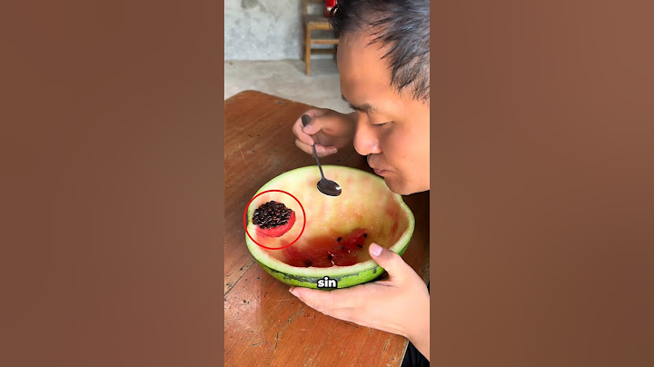 What he did with the watermelon... incredible 😱