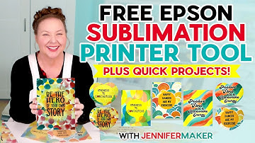 Best FREE Sublimation Software For Epson Printers| Plus Easy Gift Ideas!