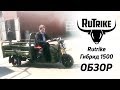 Rutrike гибрид - обзор гибридного грузового мотороллера