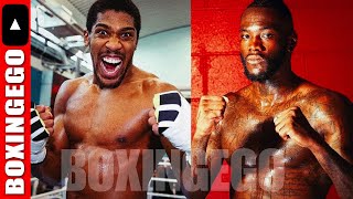 TEAM ANTHONY JOSHUA SENDS DEONTAY WILDER NEW