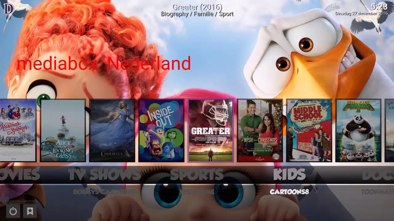 Update New Mediabox met de allerbeste addons