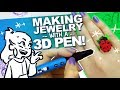 3D SCULPTURES I CAN WEAR?! | Sloth Necklace, Ladybug Ring, Bracelet