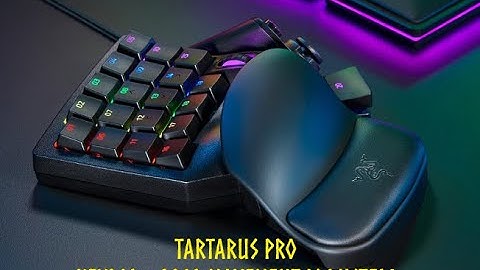 Razer Tartarus Pro Keypad + DPAD Movement Issue