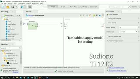 07  Artifical Neural Network dengan Rapid Miner