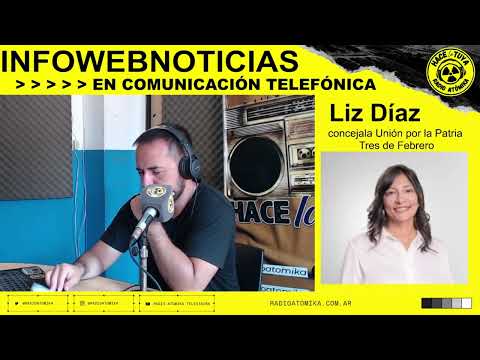 Lis Díaz 08/11/23 - Entrevista de Adrián Cordara en Infowebnoticias RADIO