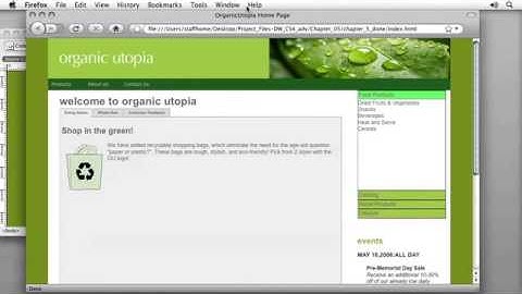Adope Dreamweaver Tutorial CS4 Overview of the Spry Data Widgets & XML