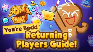 Back to the game? Here's what you should know! (CookieRun: OvenBreak Returning Player Guide) screenshot 2
