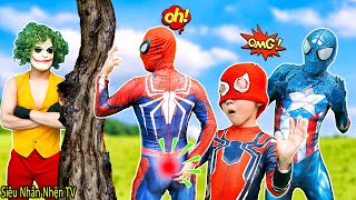 Siêu Nhân Nhện Bị Bệnh ?? Đánh Bại Joker Giải Cứu Siêu Nhân Nhện || Spider-Man Family