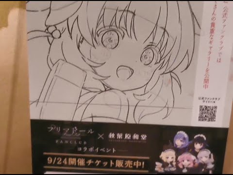 【現地撮影】プリマドール×秋葉原和堂 コラボカフェ　プリマドールの世界観にあったメニューと原画で作られるちょっとした癒し空間【コラボカフェ】