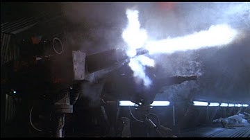 aliens sentry gun scene HD