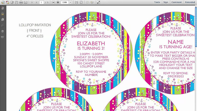 LOLLIPOP INVITATION - YouTube lollipop-invitation-youtube